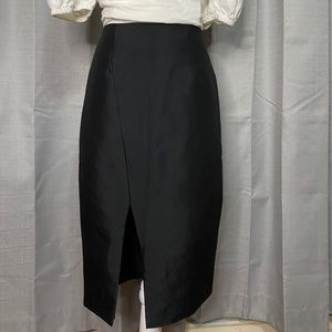 Black pencil skirt